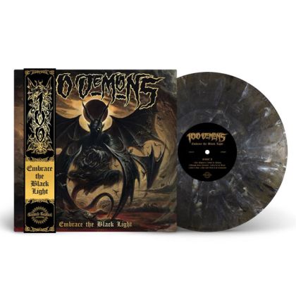 100 Demons - Embrace the Black Light (Indie Edition, Onyx Marble) (Vinyl)