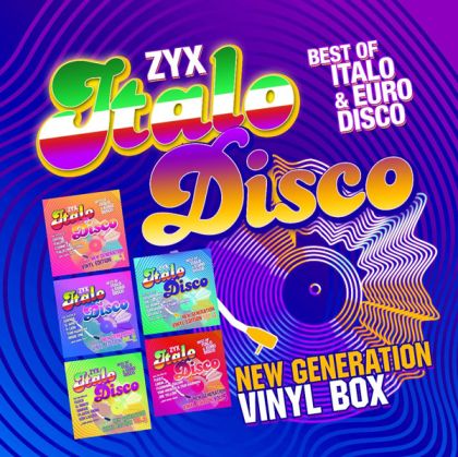 ZYX Italo Disco New Generation VInyl Box - Various Artists (5 x Vinyl)