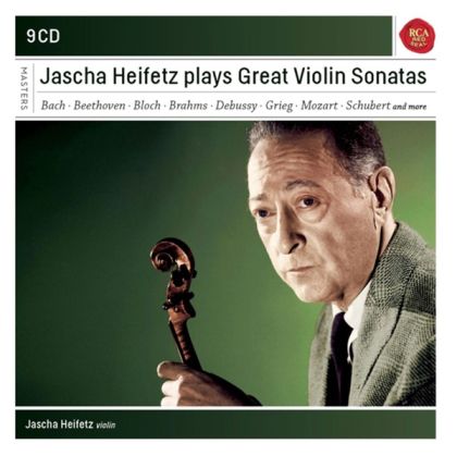 Jascha Heifetz - Jascha Heifetz plays Great Violin Sonatas (9CD box)