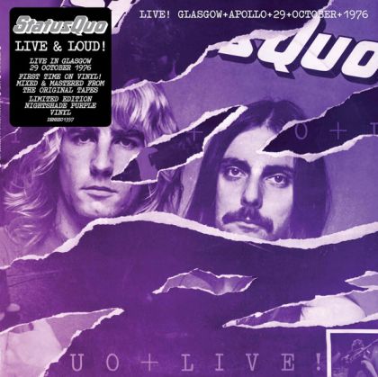 Status Quo - Live! - Glasgow, Apollo 29th October 1976 (2 x Vinyl)