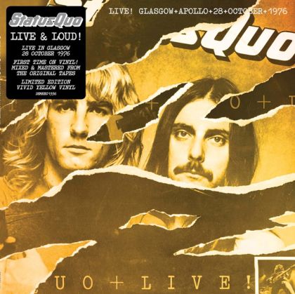 Status Quo - Live! - Glasgow, Apollo 28th October 1976 (2 x Vinyl)