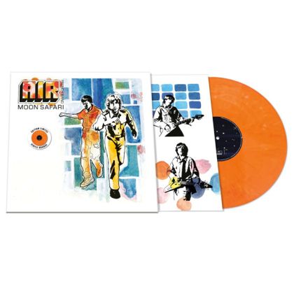 Air - Moon Safari (Limited Edition, Orange Coloured) (Vinyl)