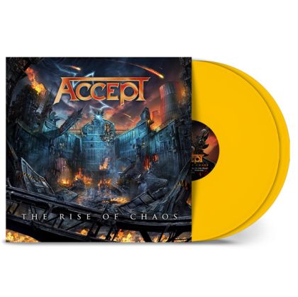 Accept - The Rise of Chaos (Yellow Coloured) (2 x Vinyl)
