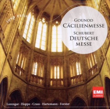 Jean-Claude Hartemann - Gounod: Cacilienmesse & Schubert: Deutsche Messe [ CD ]