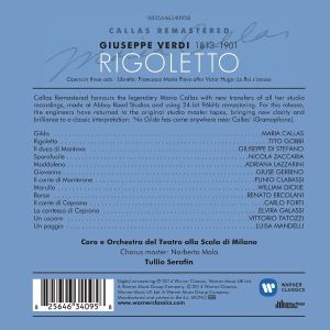 Maria Callas - Verdi - Rigoletto (1955) (2CD) [ CD ]