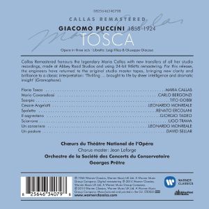 Maria Callas - Puccini: Tosca (1965) (2CD) [ CD ]