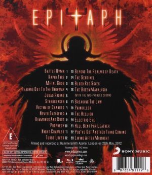 Judas Priest - Epitaph: Live At Hammersmith Apollo 2012 (Blu-Ray)