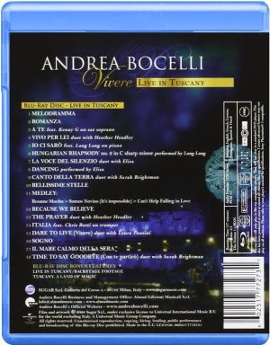 Andrea Bocelli - Vivere: Live In Tuscany (Blu-Ray)