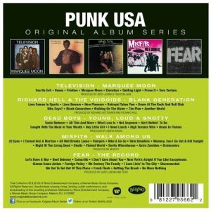 Punk USA - Original Album Series - Various Artists (5CD) [ CD ]