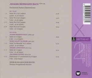 Bach (Johann Bernhard), Telemann, Zelenka - Orchestral Suites (2CD) [ CD ]