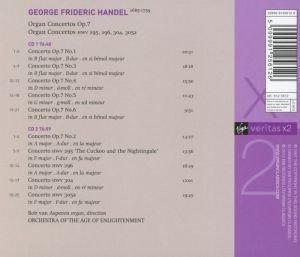 Bob Van Asperen - Handel: Organ Concertos Op.7 (2CD)