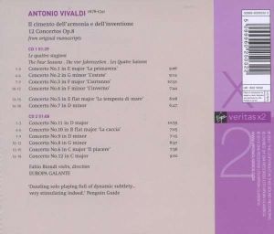 Fabio Biondi - Vivaldi: Il Cimento dell'armonia e dell'invenzione (2CD)