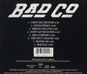 Bad Company - Bad Company (Remastered) [ CD ]