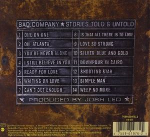 Bad Company - Stories Told And Untold [ CD ]