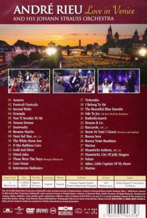 Andre Rieu - Love In Venice (DVD-Video)