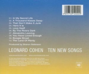 Leonard Cohen - Ten New Songs [ CD ]