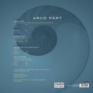 Arvo Part: Tabula Rasa, Symphony No.1, Collage On The Theme Bach, Pro Et Conta - Various Artists (2 x Vinyl)