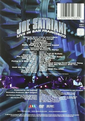 Joe Satriani - Live In San Francisco (DVD-Video) [ DVD ]