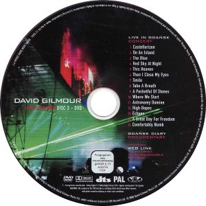 David Gilmour - Live In Gdansk (2CD with DVD-Video)