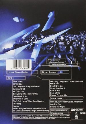 Bryan Adams - Live At Slane Castle (DVD-Video) [ DVD ]