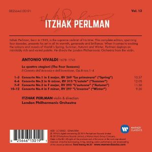 Itzhak Perlman - Vivaldi: The Four Seasons [ CD ]