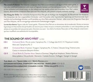 Paavo Jarvi, Estonian National Symphony Orchestra - The Sounds Of Arvo Part (3CD)