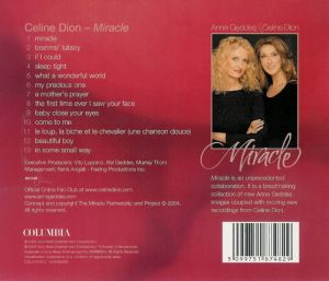 Celine Dion - Miracle [ CD ]