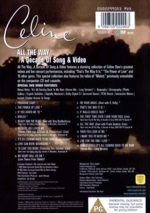 Celine Dion - All The Way... A Decade Of Song & Video (DVD-Video) [ DVD ]