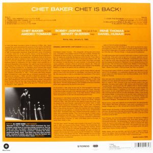 Chet Baker - Chet is Back! (Vinyl) [ LP ]