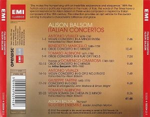 Alison Balsom - Italian Concertos [ CD ]