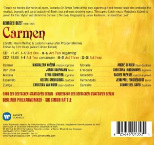 Simon Rattle - Bizet: Carmen (2CD) [ CD ]