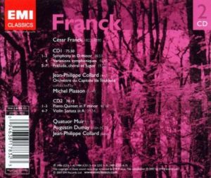 Jean-Philippe Collard - Franck, C. - Piano Quintet, Violin Sonata, Symphony (2CD)