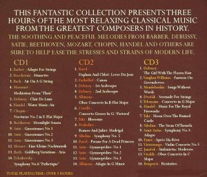 Classical Calm: The Essential Album - Various Artists (3CD Tin Box) [ CD ]