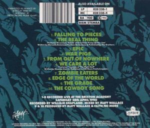 Faith No More - Live At The Brixton Academy [ CD ]