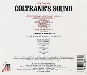 John Coltrane - Coltrane's Sound [ CD ]