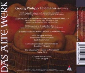 Telemann, G. P. - Overtures & Concertos [ CD ]