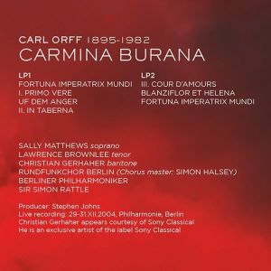 Simon Rattle, Berliner Philharmoniker - Carl Orff: Carmina Burana (2 x Vinyl)