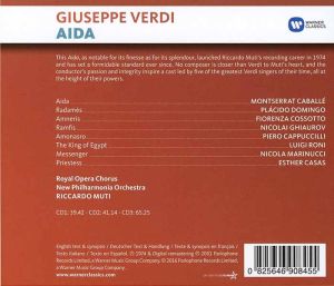 Riccardo Muti, New Philharmonia Orchestra - Verdi: Aida (3CD box)