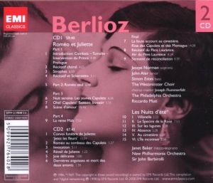 Berlioz, H. - Romeo Et Juliette, Les Nuits d'ete (2CD) [ CD ]