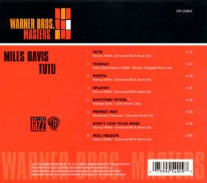 Miles Davis - Tutu (Digipack) [ CD ]