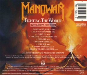 Manowar - Fighting The World [ CD ]
