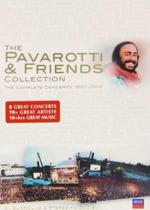 Luciano Pavarotti - The Pavarotti And Friends Collection: Complete Concerts, 1992-2000 (4 x DVD-Video)