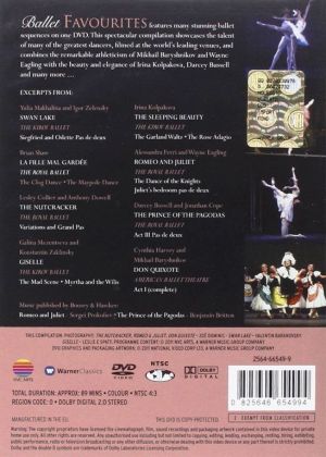 Ballet Favourites - excerpts from Swan Lake, Giselle, Romeo and Juliet and more - Various (DVD-Video) [ DVD ]