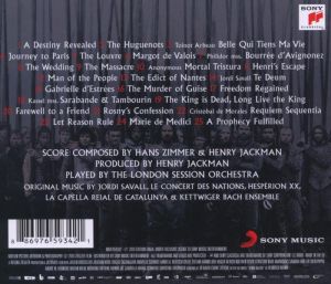Hans Zimmer & Henry Jackman - Henri 4 (Original Motion Picture Soundtrack) [ CD ]