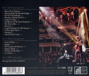 Hackett, Steve - Genesis Revisited: Live At The Royal Albert Hall (2CD with DVD-Video) [ CD ]