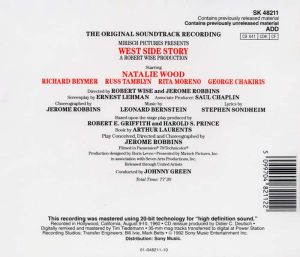 West Side Story - Soundtrack (Music by Leonard Bernstein) [ CD ]