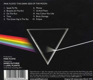 Pink Floyd - The Dark Side Of The Moon (2011 Remaster) [ CD ]