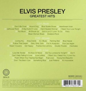 Elvis Presley - Gold - Greatest Hits (3CD Box) [ CD ]