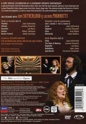 Verdi & Donizetti - An Evening With Pavarotti & Sutherland (DVD-Video) [ DVD ]
