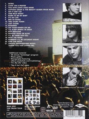 Bon Jovi - The Crush Tour 2000 (DVD-Video)